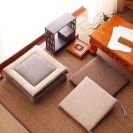 HY&amp; 日式家用布艺椅垫餐椅坐垫榻榻米坐垫学生办公室透气屁垫椅子垫子 VMRN