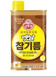 韓國 🇰🇷 Ottogi sesame oil 不倒翁純正芝麻油 500ml
