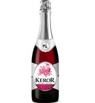 Keror Non Alcoholic Sparkling Apple - Pomegranate Flavor 750ml Made in France