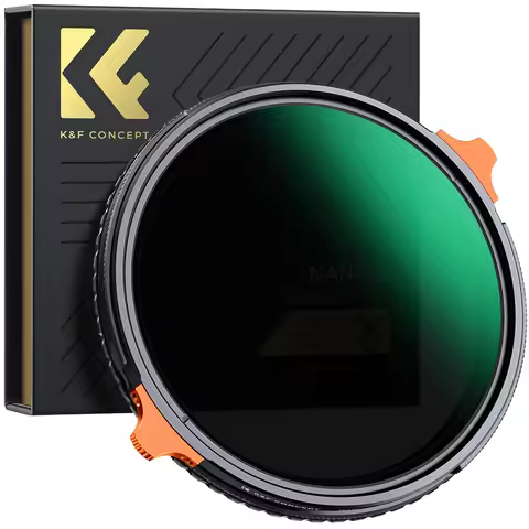 K&F Concept Nano-X 2 in 1 ND4-ND64 Variable ND+CPL Polarizers Filter Neutral Density Filter for 37-8