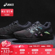 亚瑟士ASICS缓冲透气跑步鞋男鞋运动鞋网面跑鞋GEL-CONTEND 4【YH】 黑色/黑色 40