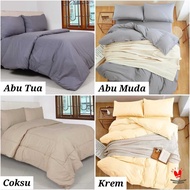 KATUN Bedcover Set Bedcover Only Plain Cotton Various Colors Beautiful Elegant Size Single Double 90