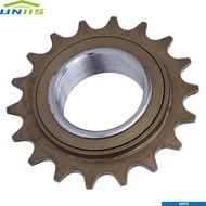 UNIIS Single Speed Freewheel, Steel 7.8cm Diameter Bike Freewheel, Durable Easy Installation 18 Teet