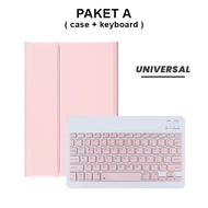 ADVAN TAB SKETSA 2 10.1 INCH FLIP COVER CASE KEYBOARD WIRELESS BLUETOOTH SMART CASING MAGNETIC