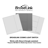 BroadLink Cosmo Smart Light Switch, White - Elegant Smart Switches, Smart Home Automation, Smart Hom