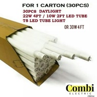 30pcs T8 LED Tube 22W(4FT)/30W(4FT) /10W(2FT)  2000LM Daylight / 6500k T8 Led Tube Light