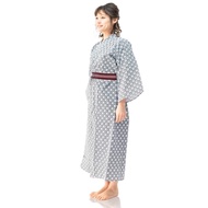 [KYOETSU] [KYOUEtsu] Yukata Set Ryokan Yukata 3-Piece Set (Ryokan Yukata, Obi, Koshihimo) Women's (1