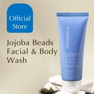 MOSSÈRU Facial Wash 5X  Hyaluronic Hydrating Jojoba Beads Jelly Cleanse 5X Hyaluronic Acid Sabun Muk