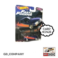 Hotwhhels Premium Nissan Silvia Monalisa Fast Rewind - gel card