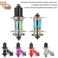 sun Hassns Pro7 Mtb Hubs Six Jaws 120 Rattle Quick Release 24 Hole 32 Hole Quad Perrin 8 9 10 11 Spe