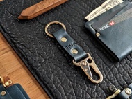 UNIC鷹勾扣鉚釘鑰匙圈 / 真皮鑰匙扣【可客製化】