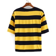 Yellow Black Stripe Tshirt
