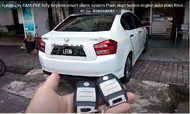 Leon GM5 City PKE Fully Keyless Entry Intelligent Smart Alarm System Push Start Button Engine Auto S