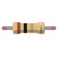 RESISTOR 1/4W 1% 10K 100K 20K 47KΩ ~ 10MΩ