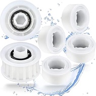 3884997-R6 4Pack Guide Wheels with 2Pully Gears Compatible with May-tronics Dol-phin Nautilus CC Plu