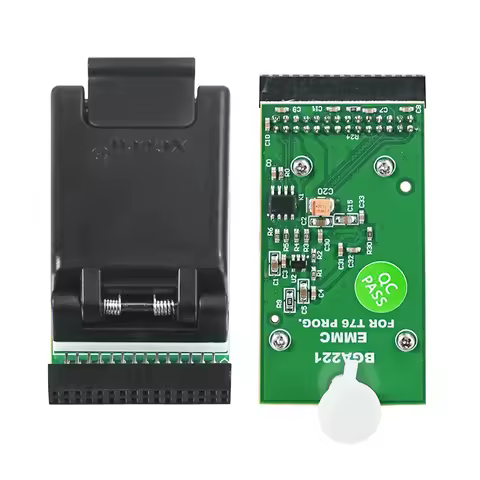 XGECU EMMC BGA221 Adapter Socket for XGecu T76 Programmer - Electronics Repair Tool