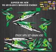 STICKER STRIPING YAMAHA JUPITER MX NEW MONSTER ENERGY