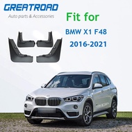 Front Rear Mud Flap for BMW X1 F48 2016 2017 2018 2019 2020 2021 Fender Splash Guards Mudguards Mudflap Car Accessories