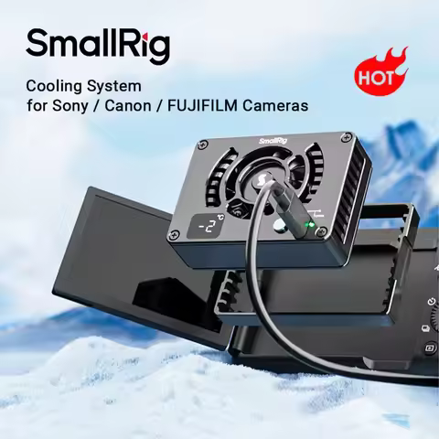 SmallRig Camera Cooling System for Sony ZV-E10 / A6700 /A7 IV /FX3/ FX30, for Canon R75 /R6/R7, for 