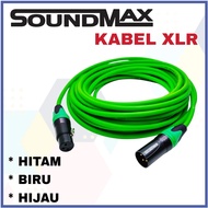 Kabel Mic Audio XLR Canon Male Female SOUNDMAX 3310 10M
