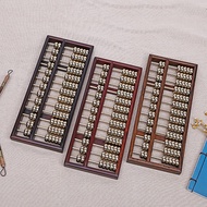 Lucky Old-fashioned Mahogany Chinese Abacus Beads Pure Copper Abacus Copper Abacus 13-speed Abacus B