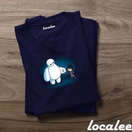 BAYMAX NAVY TSHIRT/ BAYMAX BIGHERO TSHIRT/ UNISEX T-SHIRT