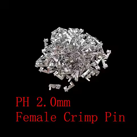 JST PH 2.0mm / XH 2.54mm Pitch Metal Pins Female Crimp Terminal For PH 2.0mm / XH 2.54mm Female Sock