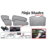 NINJA SUNSHADE FOR MAZDA 3(5PCS)