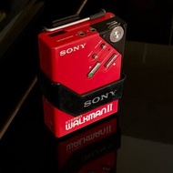 Sony Walkman WM-2 RED Cassette Player 紅色 卡式帶機 WM2 not DD TPS-L2 Guardians of the galaxy 隨身聽 錄音機 卡帶機