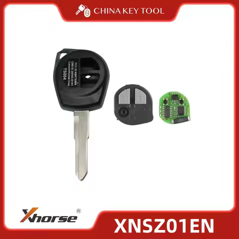 1PCS Xhorse XNSZ01EN Wireless Remote Key 2 Buttons With Key Shell Global Version