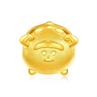 CHOW TAI FOOK Disney Tsum Tsum 999 Pure Gold Charm Collection: Monster Inc - 'Sulley' R19867