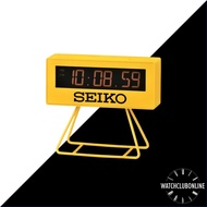 [WatchClubOnline] QHL062Y Seiko Table Clock Mini Marathon Digital Quartz Alarm Light QHL062 QHL-062