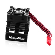 RC Electric Car 540 550 3650 3660 3665 Brushless Motor Heatsink Cover Cooling Fan for  Wltoys 144001