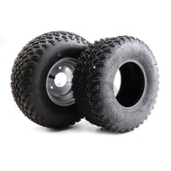 6 inch vacuum Tyre 15x6.00-6 Tubeless tire For Lawn mower golf cart ATV Buggy Quad Bike Go Kart farm vehicle wheel Acces