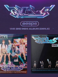 Áp Phích Mini 2 CD Album AESPA Bé Gáis + Thẻ Nhỏ + Phim Lồng Tiếng Phụ Kiện Đĩa CD Âm Nhạc Phổ Biến