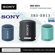 New ลำโพง Wireless Bluetooth ของแท้ Sony SRS-XB13 Portable Speaker IP67 Waterproof BT Speaker ลำโพงพร้อมไมค์ ลำโพงบูลทูลเบส ลำโพงสเตอริโอ USB ลําโพงบลูทูธ Sony Speaker