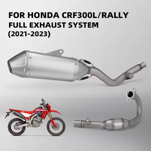 Motorcycle Full exhaust off-road system for CRF300L / Rally CRF300 2021-2023 S H3SO10