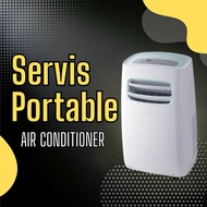 servis portable aircond