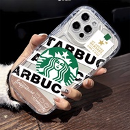SOFTCASE SILICON CASING MELTING CLEAR SHOCKPROOF STARBUCKS FOR OPPO A1 A98 A1K A3S A5S A12 A15 A16 A