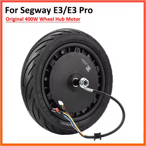 Original 400W Wheel Motor For Segway E3 Electric Scooter E3 Pro Engine 60/65-6.9 Vacuum Tire Accesso