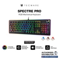 TECWARE Spectre Pro RGB Mechanical Gaming Keyboard with Underglow 104Key in 3 Color Switches