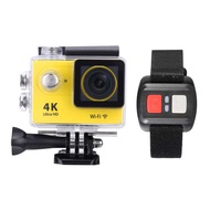 2.0 LCD 4K(3840*2160) 15fps 1080P 60fps Full HD Wifi APP 30M Waterproof 12MP Sports Action Camera DV