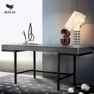 Italian Light Luxury Solid Wood Paint 1m 2 3 4 5 6 Desk Dressing Table Study Table Computer Desk Stu