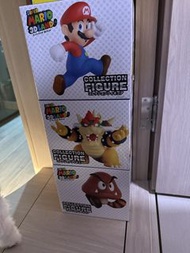 Super Mario 3D Land Collection Figures (Mario, Bowser, Goomba)
