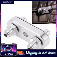 seashorehouse Fabater Transmission Cooler Line Adapter Plate  CNC Machined Aluminum Alloy with Dual 