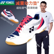 อย่างเป็นทางการ YONEX Yonex รองเท้าแบดมินตัน YY ระบายอากาศได้ดีแบบมืออาชีพดูดซับแรงกระแทก101c รองเท้าผ้าใบทนทานการสึกหรอ