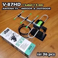 ANTENA TV DIGITAL / ANTENA TV INDOOT & OUTDOORVDR V-87HD + KABEL 1.5 M / ANTENA TV MINI / ANTENA TV 