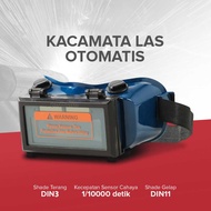 COD TAFFGUARD Kacamata Las Listrik Otomatis Gelap Anti Silau Safety / Kaca Mata Lasan Otomatis / Kac