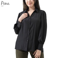 Pena house เสื้อเชิ๊ตแฟชั่น แขนบอลลูน POSL092304