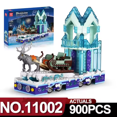 Mould King 11002 Crystal parade float Model Building Blocks kits Bricks MOC Puzzle Educational toys 